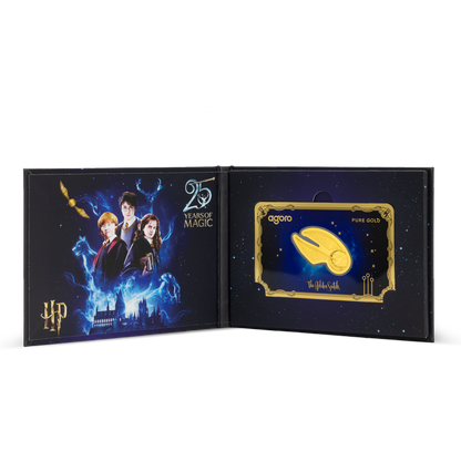 In Stock! 2026 Niue Harry Potter 25 Years of Magic - The Golden Snitch 0.1g Gold Coin (03/04)