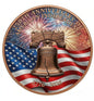 Let Freedom Ring Colorized 1 oz Copper Round (02/23)