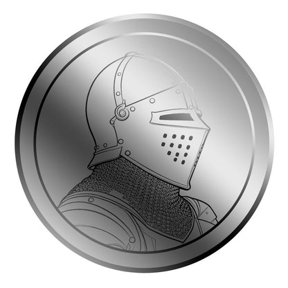 2026 Liberia Plate Armour 1/500 oz Platinum Coin in Card (02/23)