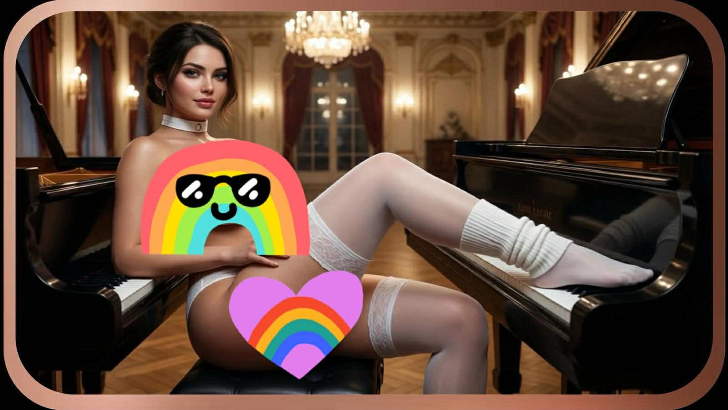 Melissa the Piano Teacher 1 oz Copper Spicy Art Bar (500 Mintage)