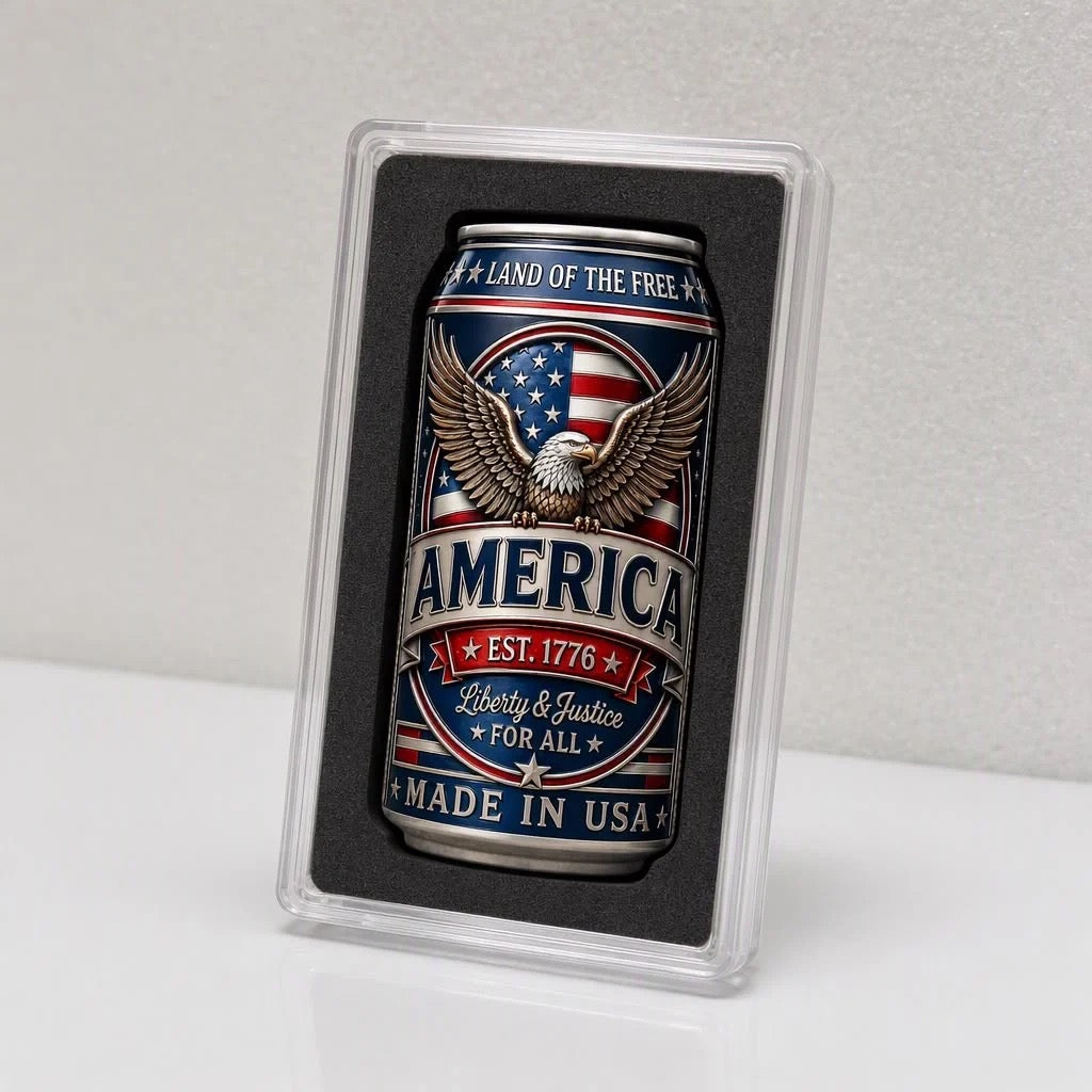 RED, WHITE AND BREW 5 oz Copper