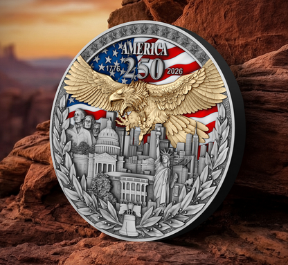 2026 Niue America 250th Anniversary 2 oz Silver Coin (03/04)