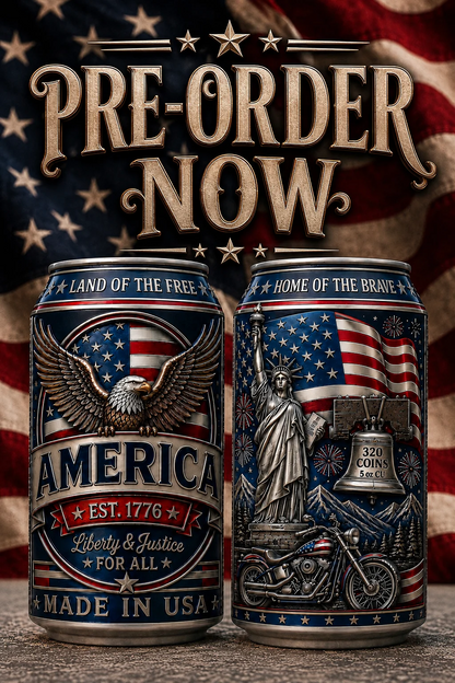 RED, WHITE AND BREW 5 oz Copper