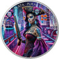 2024 Mexico Libertad Dia De Los Muertos Cyberpunk Pirate Edition 1 oz Silver Coin (02/24)