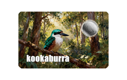 In Stock! PLATINUM! 2026 Liberia Kookaburra 1/1000 oz .999 Platinum Coin in Card