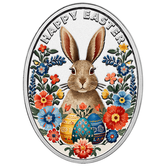 2026 Niue Happy Easter 16.81g Silver Coin (02/24)