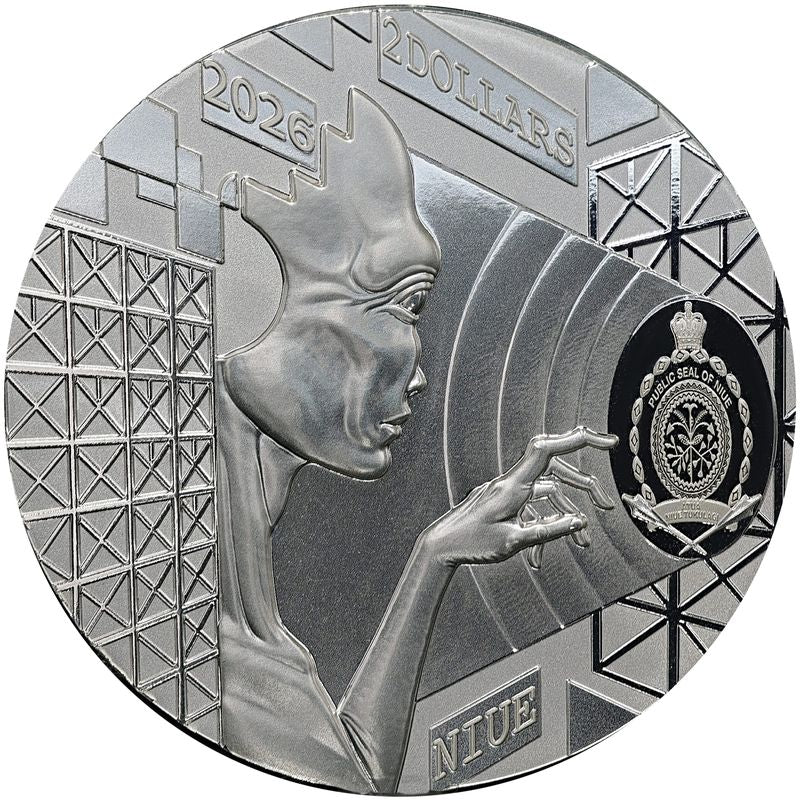 2026 Niue Wow! Signal 2 oz Silver Coin (02/27)