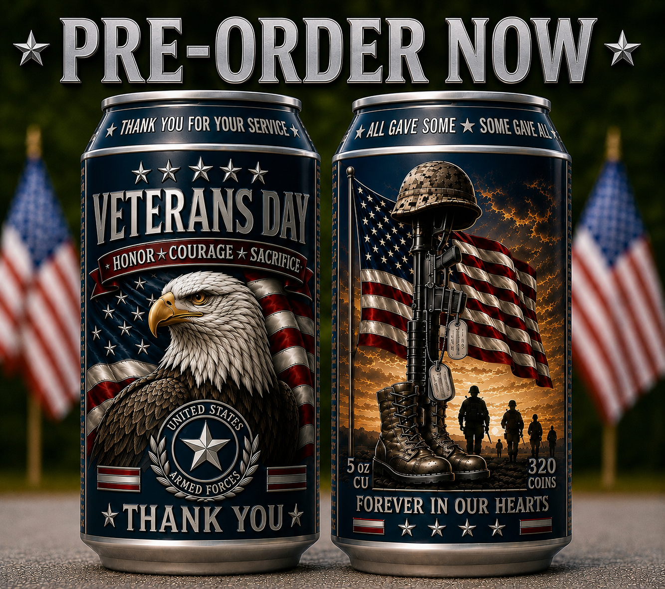 The Brave and the Brew Colorized 5 oz Copper Medal