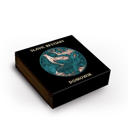 Cameroon 2026 Slavic Bestiary 2oz Silver Rose Gilded Domowik