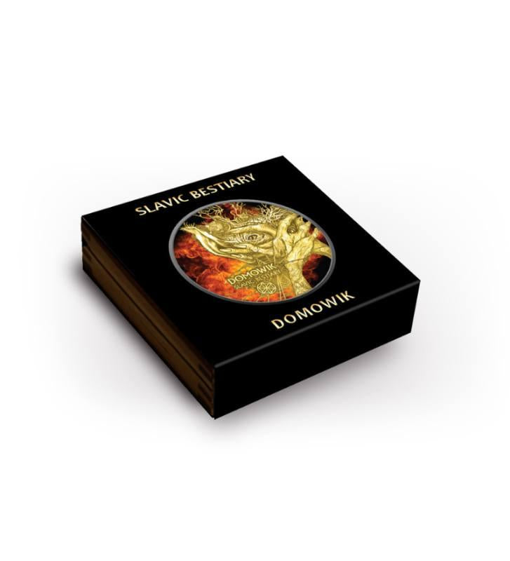 Cameroon 2026 Slavic Bestiary 2 oz Silver Burning Domowik