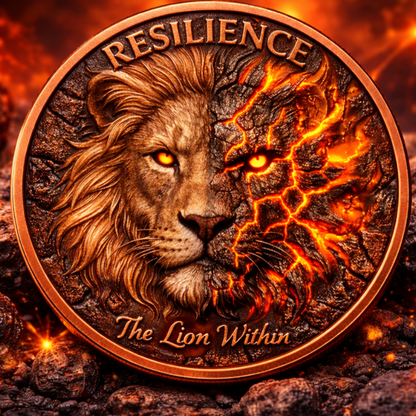 2026 Resilience - The Lion Within 1 oz Copper Round (03/02)