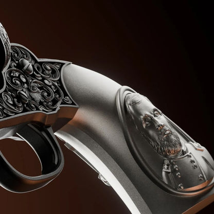 In Stock! 2026 Samoa Ulysses S. Grant's Revolver Shaped 2 oz Silver Coin (03/11)