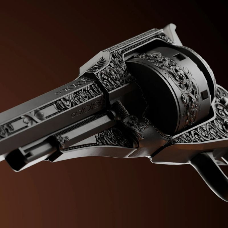 In Stock! 2026 Samoa Ulysses S. Grant's Revolver Shaped 2 oz Silver Coin (03/11)
