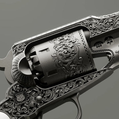 In Stock! 2026 Samoa Ulysses S. Grant's Revolver Shaped 2 oz Silver Coin (03/11)