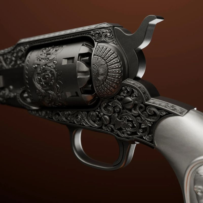 In Stock! 2026 Samoa Ulysses S. Grant's Revolver Shaped 2 oz Silver Coin (03/11)