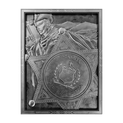 2025 Samoa Warriors Through Time - The Cowboy 2 oz Silver Coin (03/02)