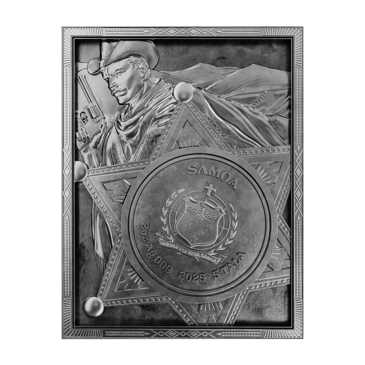 2025 Samoa Warriors Through Time - The Cowboy 2 oz Silver Coin (03/02)