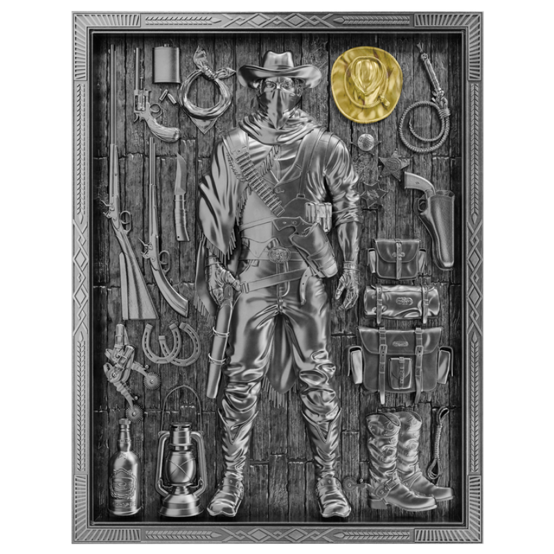 2025 Samoa Warriors Through Time - The Cowboy 2 oz Silver Coin (03/02)