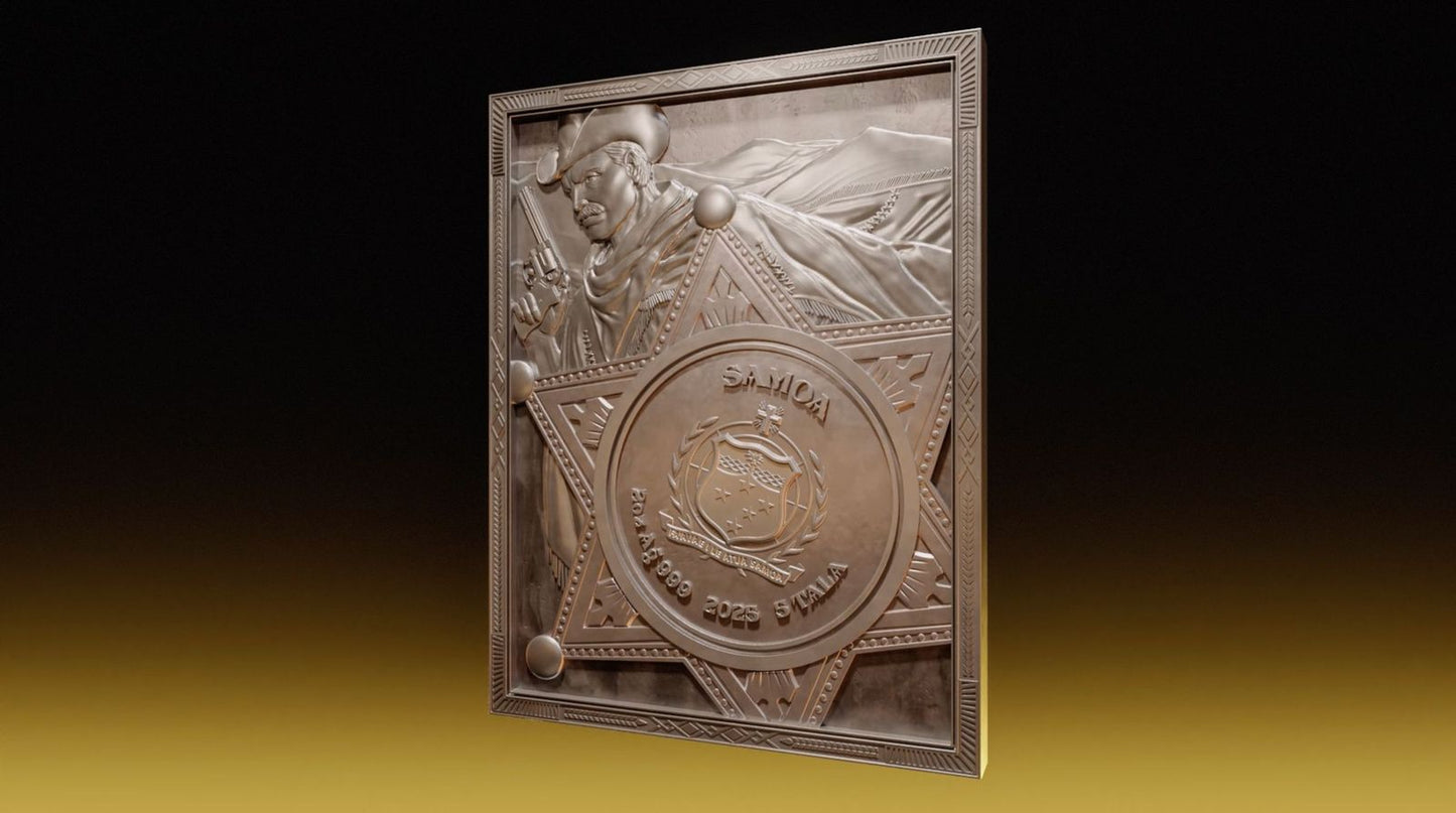 2025 Samoa Warriors Through Time - The Cowboy 2 oz Silver Coin (03/02)