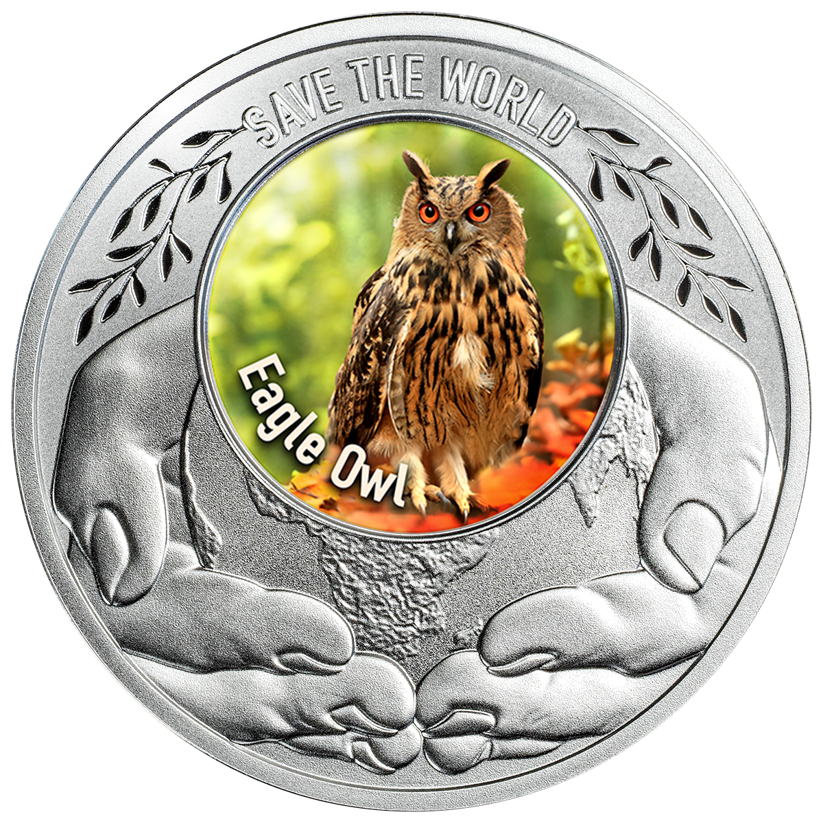 2026 Cameroon Save The World - Eagle Owl 17.5g Silver Coin (03/02)