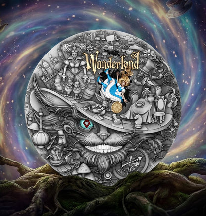 2026 Niue World of Stories - Wonderland 2 oz Silver Coin T&S  (03/13)