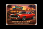 Pedal to the Metal Automotives Colorized 5 oz Copper Bar Muscle Car (03/03)