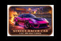 Pedal to the Metal Automotives Colorized 5 oz Copper Bar Street Racer Car  (03/03)
