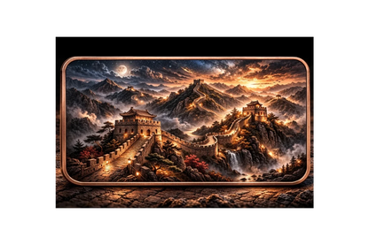 In Stock! 2026 Great Wall of China 10oz .999 AVDP Copper Bar