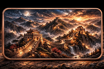 In Stock! 2026 Great Wall of China 10oz .999 AVDP Copper Bar