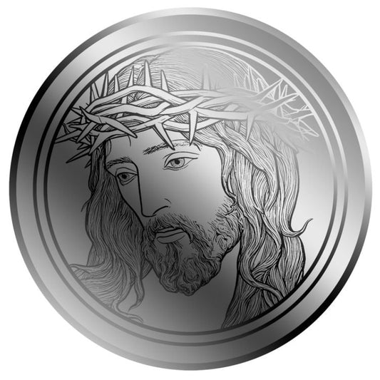 2026 Liberia Jesus 1/200 oz Palladium Coin in Card (03/04)
