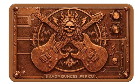 Deal of the week! Eternal Riff Colorized 5 oz Copper Bar (03/06)