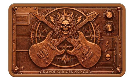 Deal of the week! Eternal Riff Colorized 5 oz Copper Bar (03/06)