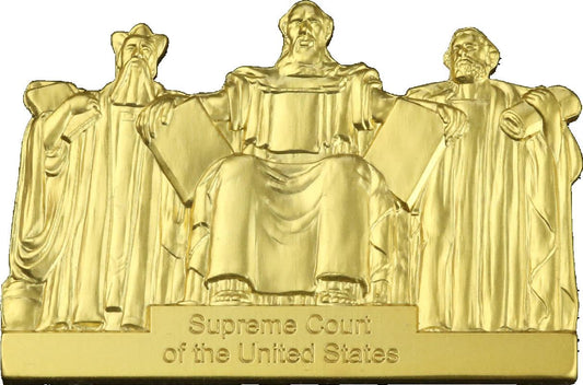 ONE DAY OFFER: Samoa 2026 USA 250 Anniversary Series - Supreme Court of the United States High Relief 26g Gilded CN 29.8mm Coin w/Box & COA (3000 Mintage)