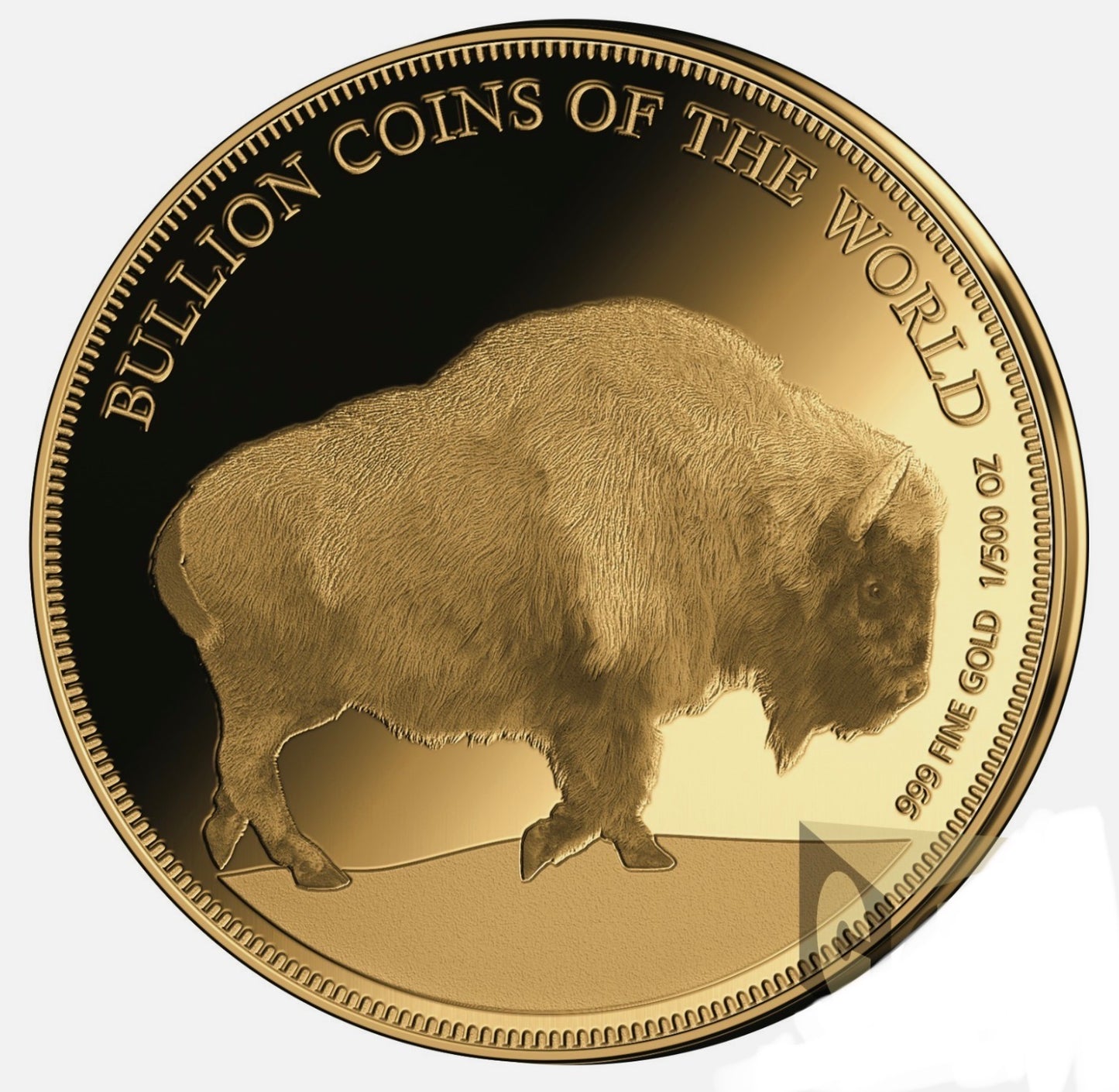 In Stock! 2019 Chad Bullion Coins of the World Buffalo 1/500 oz Gold Coin