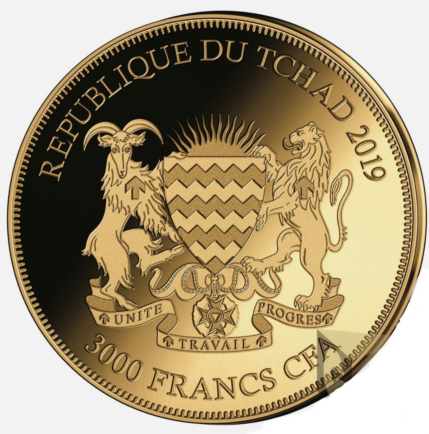 In Stock! 2019 Chad Bullion Coins of the World Buffalo 1/500 oz Gold Coin
