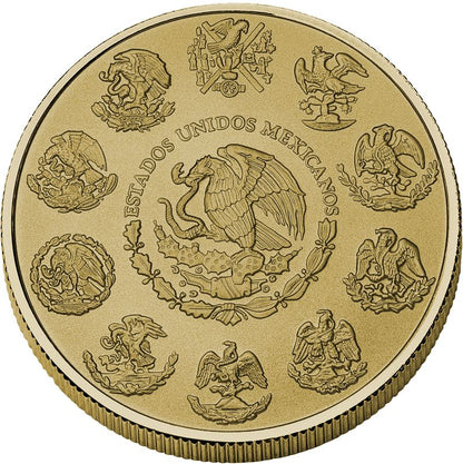 In Stock! 2024 Mexico Libertad Mosaic Aztec Emperor Edition 1 oz Silver Coin (03/10)
