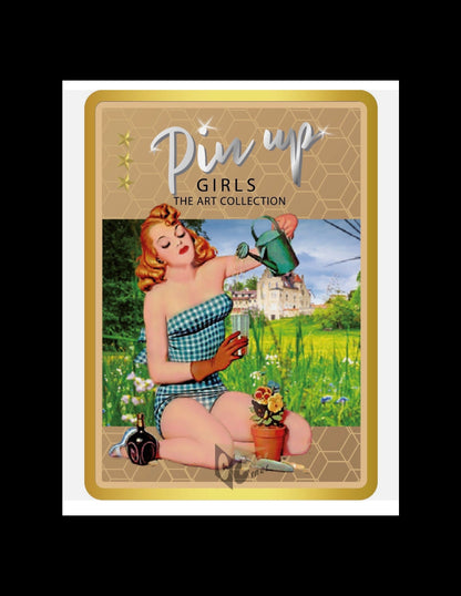 In Stock!  Pin-Up Girls Art Collection 1/500 Oz 999 Gold Coin Bar 500 Francs Chad