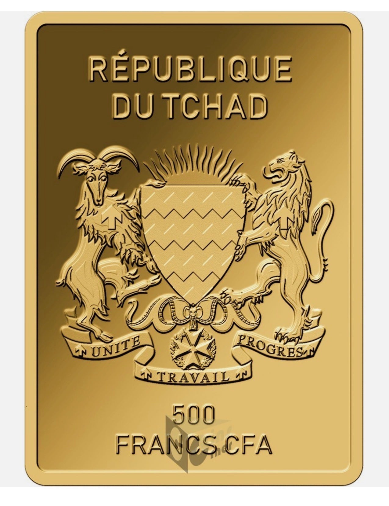 In Stock!  Pin-Up Girls Art Collection 1/500 Oz 999 Gold Coin Bar 500 Francs Chad