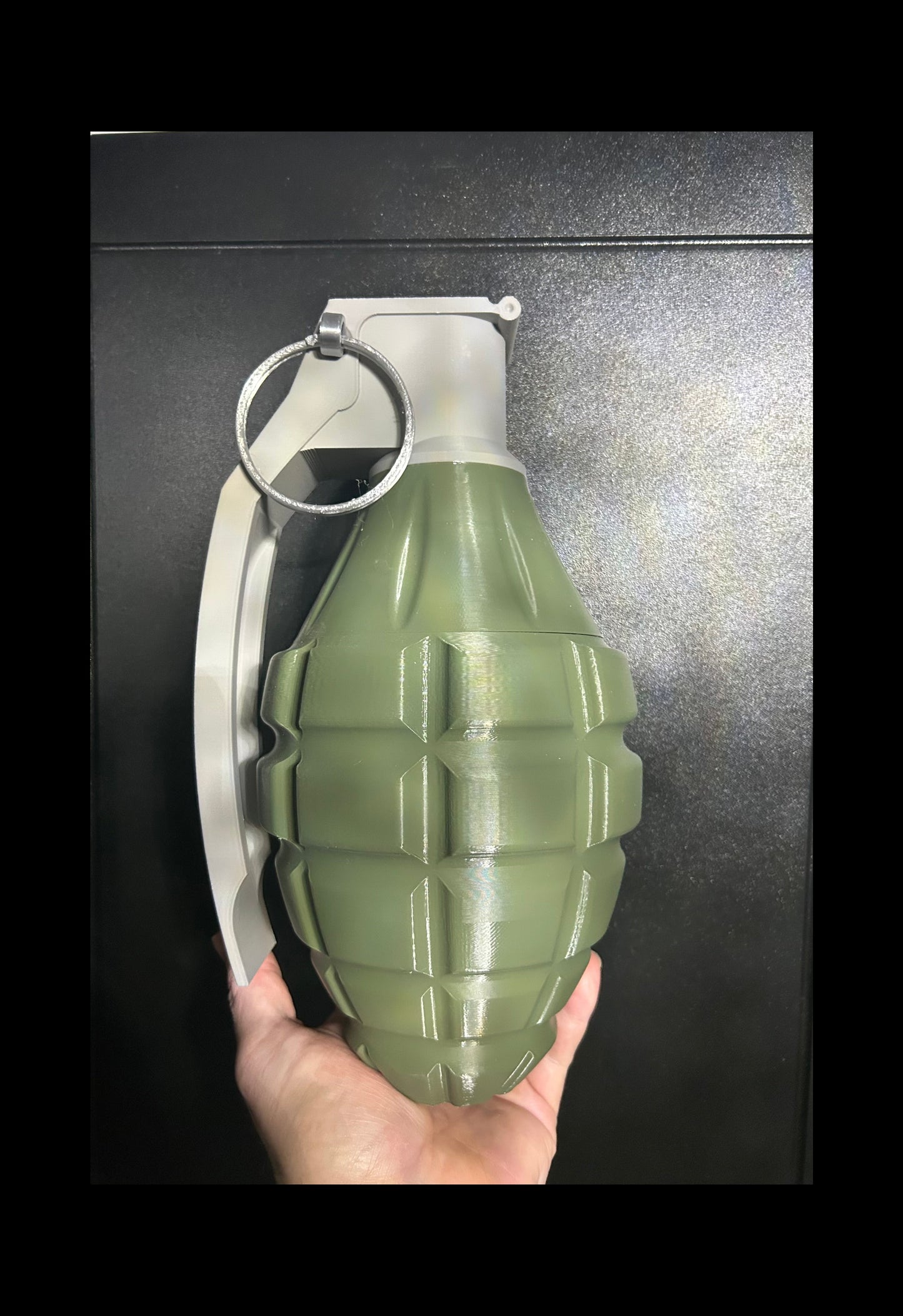 HUGE Grenade! Screw off top!