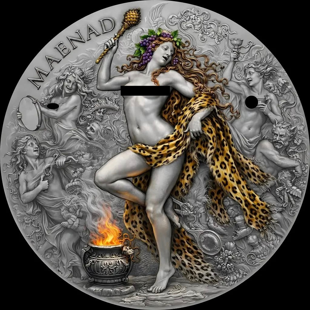 2026 Cameroon Maenad 2 oz Silver Coin