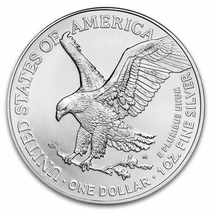 In Stock! 2026 U.S. Silver Eagle - USA Flag Edition 1 oz Silver Coin