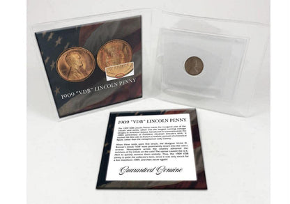 Read the Story! 1909 "VDB" Lincoln Penny, Mini Album