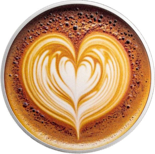 2026 Cameroon Cappuccino Heart 1 oz Silver Coin (03/20)