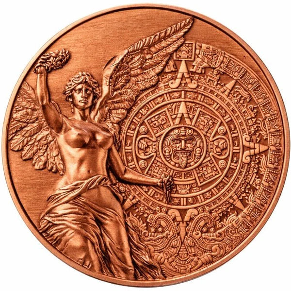 KILO! 2026 Kilo Angel of Mexico Kilo .999 Copper Medal w/BOX!