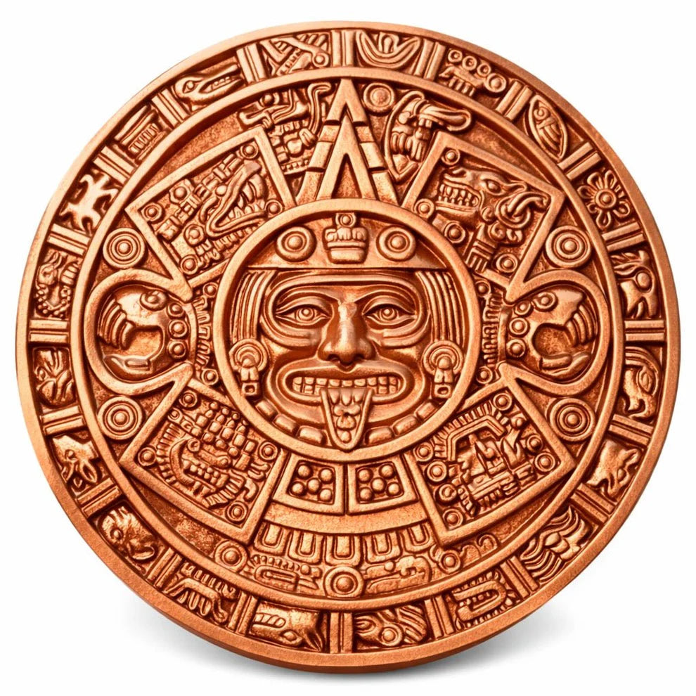 KILO! 2026 Kilo Angel of Mexico Kilo .999 Copper Medal w/BOX!