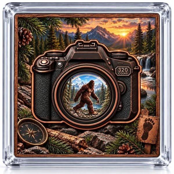 Bigfoot: Caught on Camera 2 oz Copper