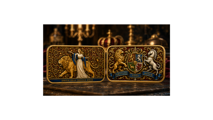 Una and the Lion Gold Gilded Colorized 1oz .999 Silver Bar