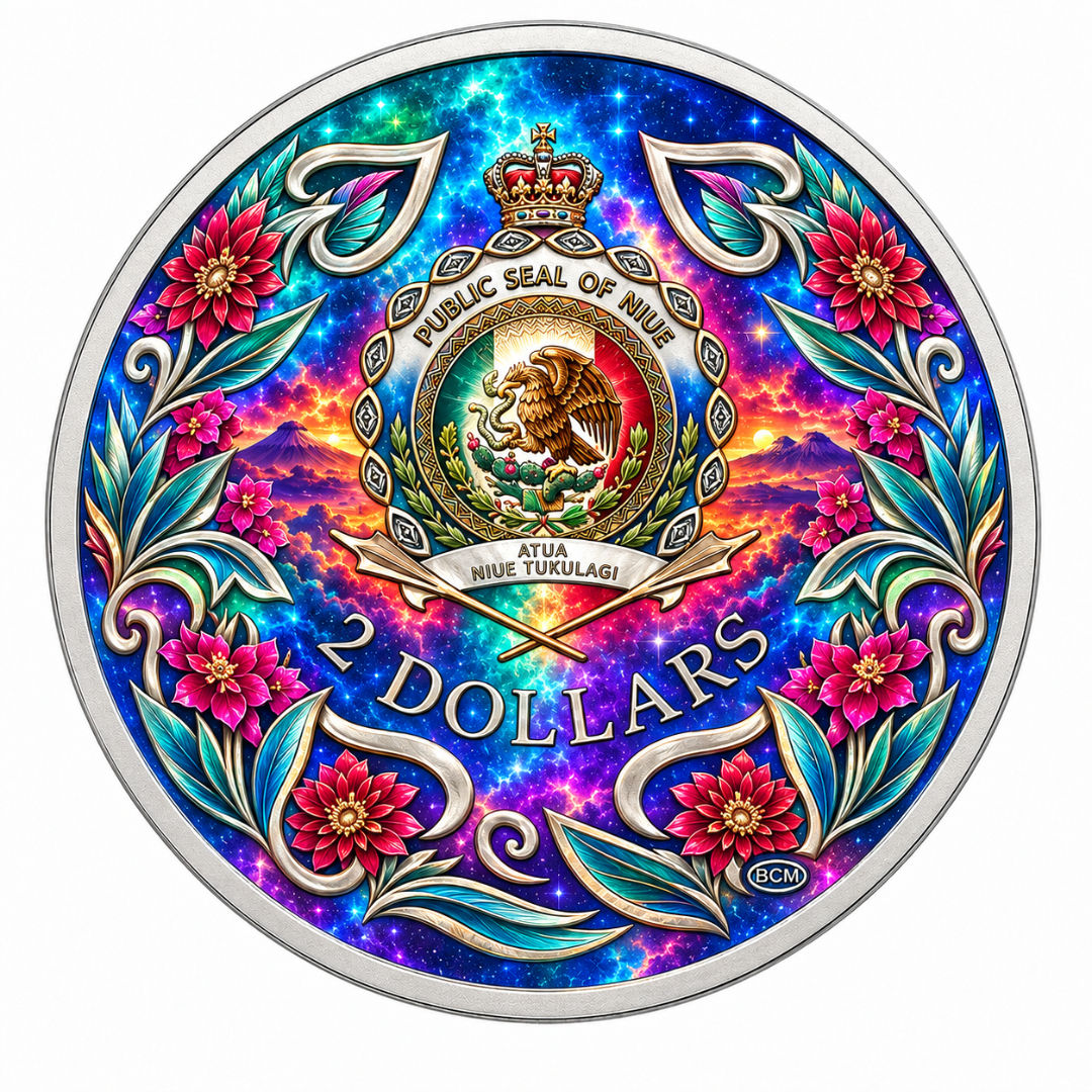 2026 Niue Bohemia: Libertad Portal 1 oz Silver Coin (199 Mintage)