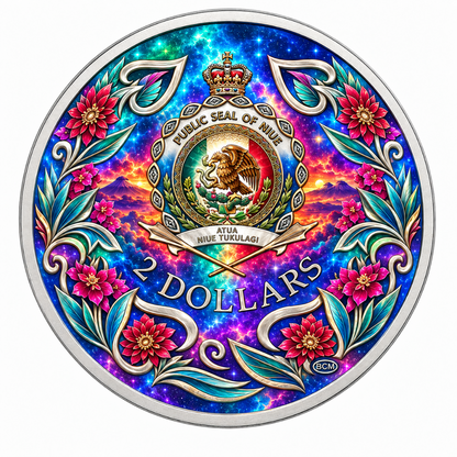 2026 Niue Bohemia: Libertad Portal 1 oz Silver Coin (199 Mintage)