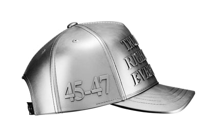 Trump Was Right About Everything Hat 1 oz Pure Silver Collectible